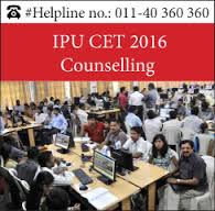 ipu cet 2016 counselling criteria.in