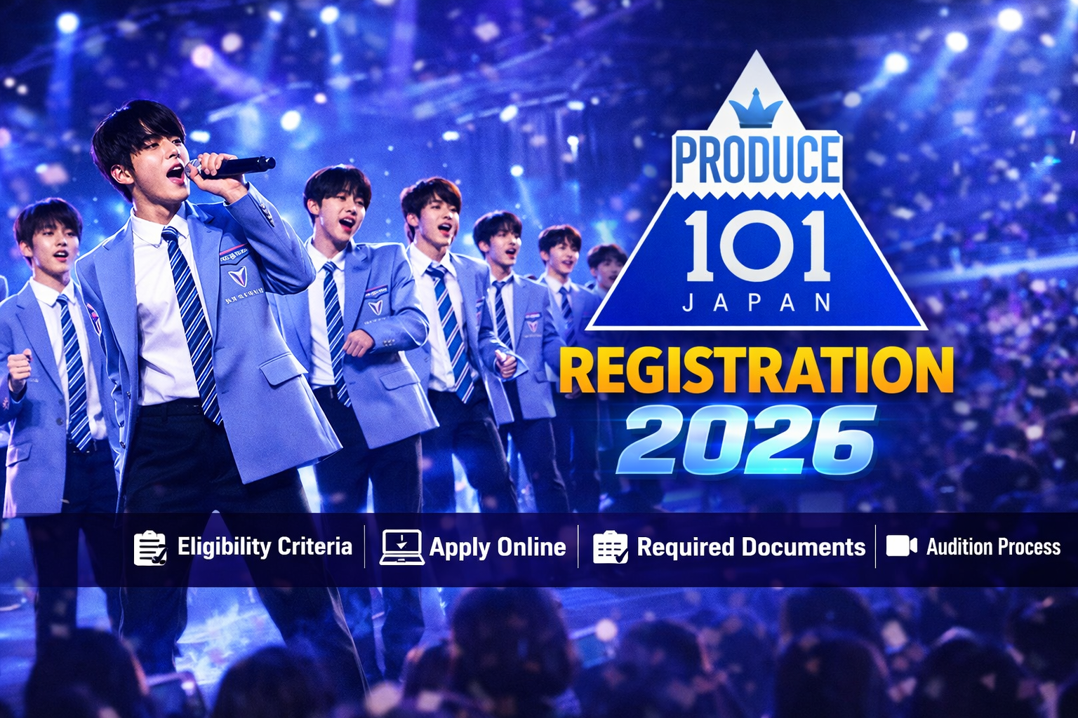 Produce 101 Japan 2026 registration