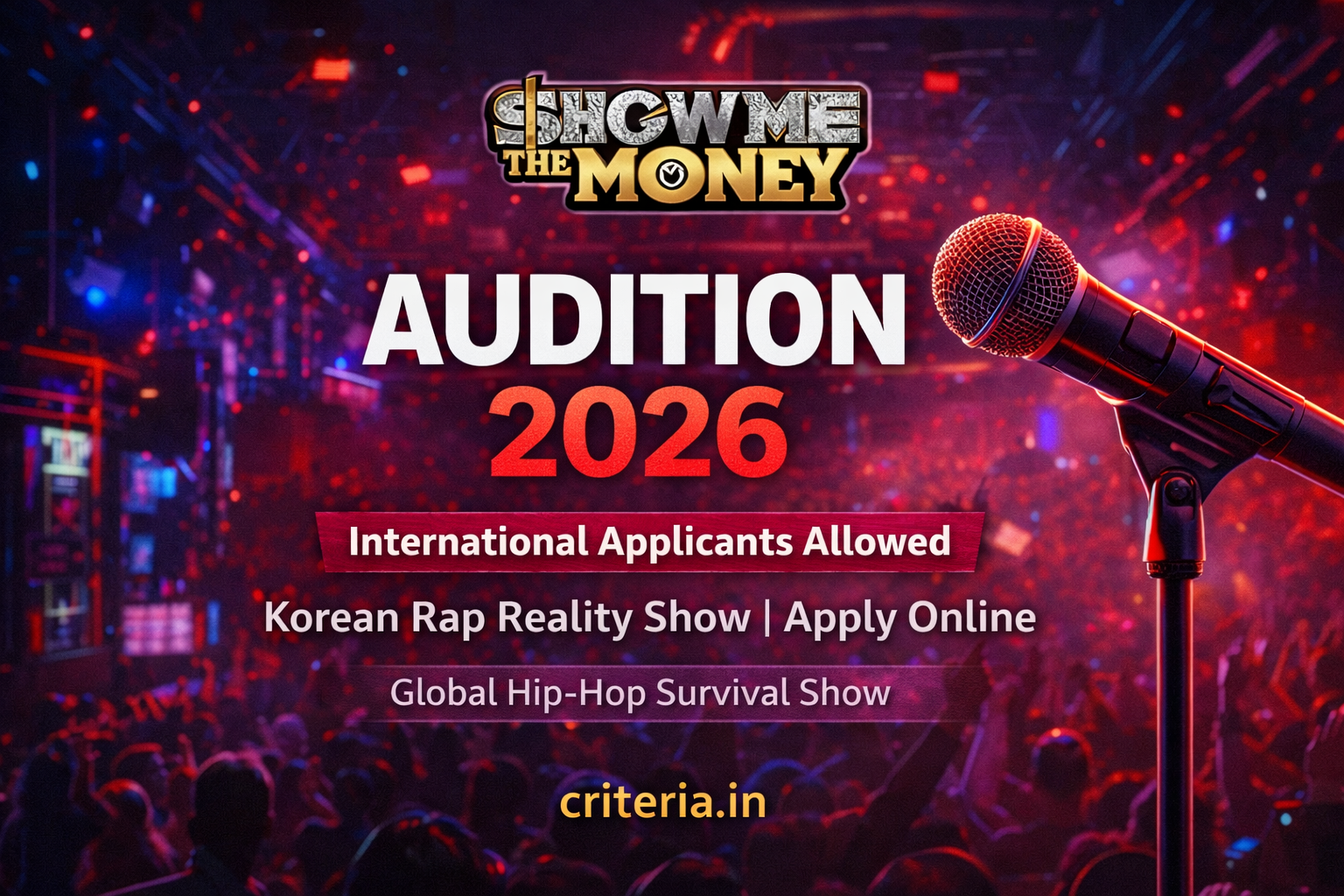 Show Me the Money 2026 Audion