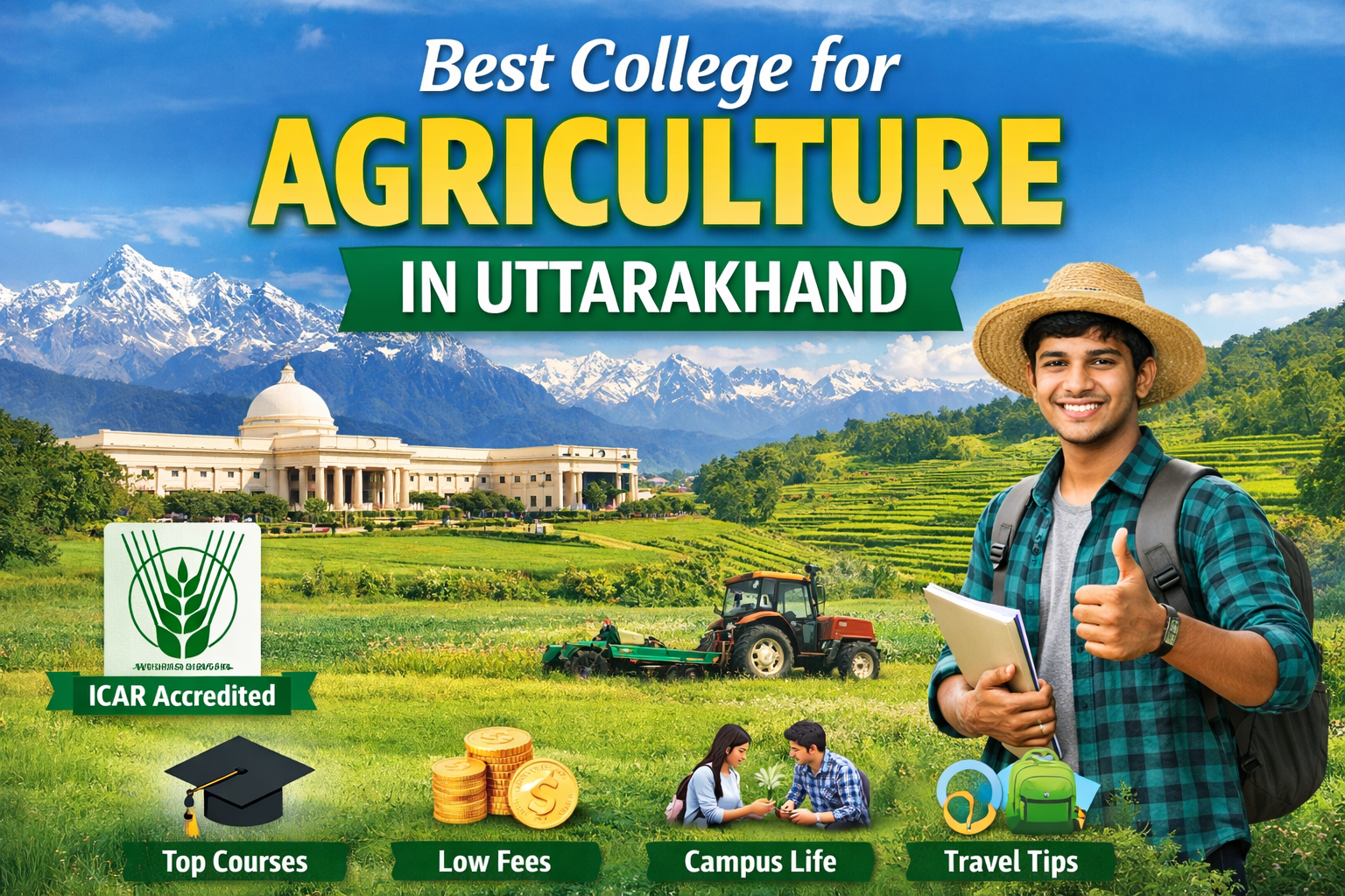 Best college for agriculture in Uttarakhand
