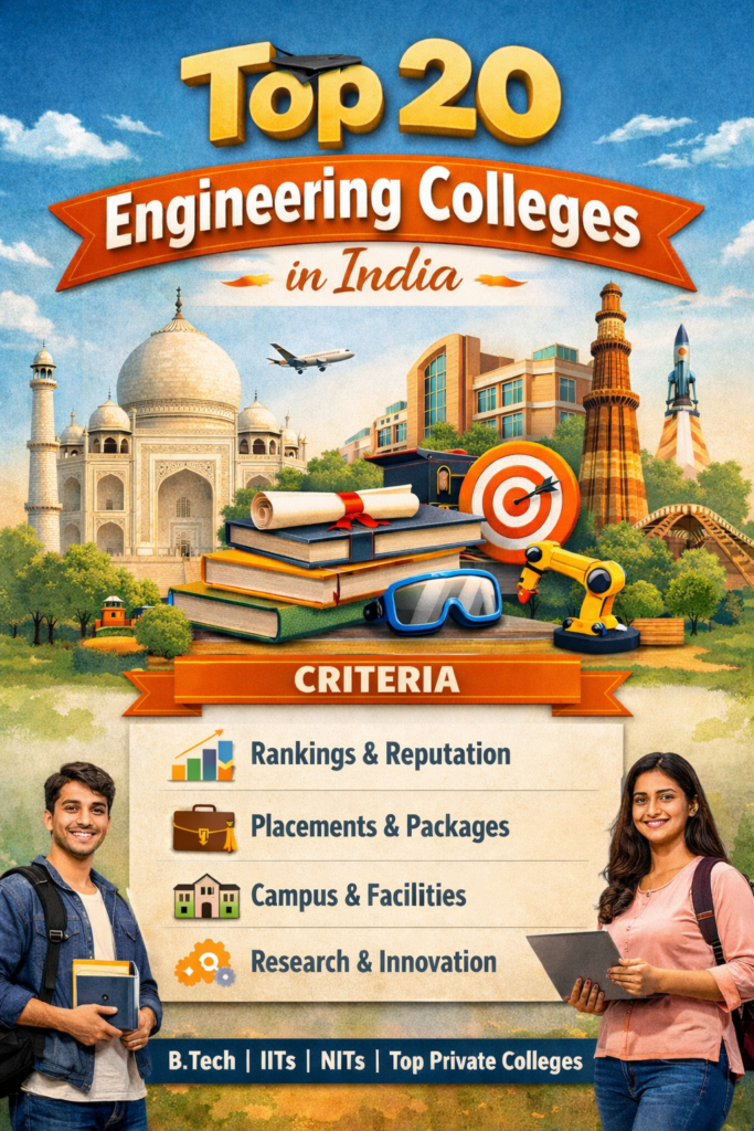 Top 20 Engineering Colleges in India – Complete 2026 Guide