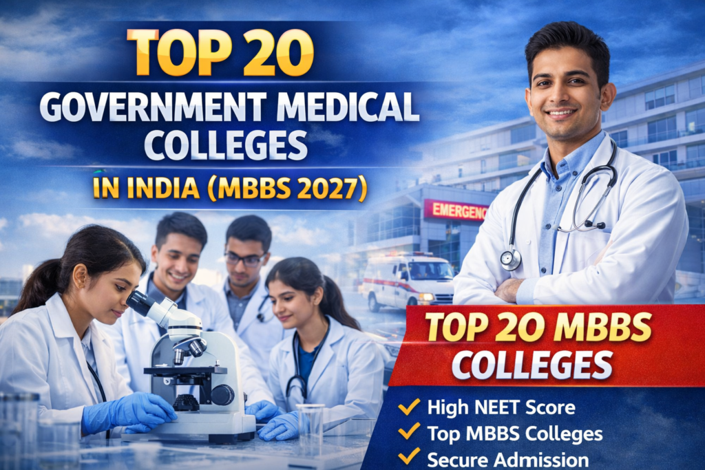 Top Government Medical Colleges in India for MBBS
