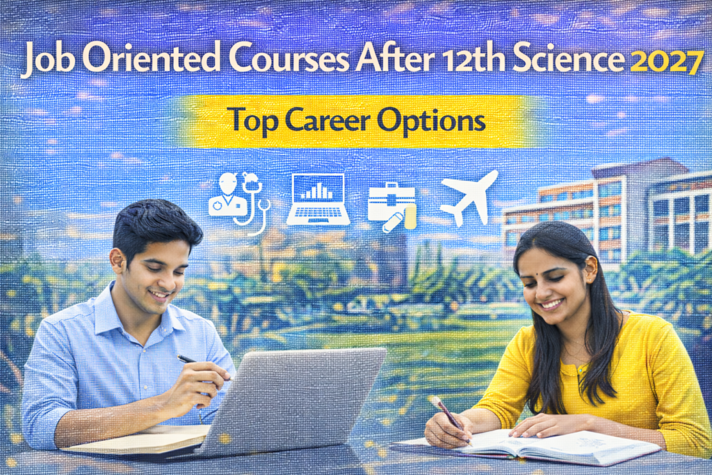 Job Oriented Courses After 12th Science | 2027